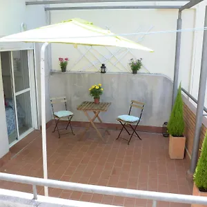 Terraza Centro Pensión Málaga